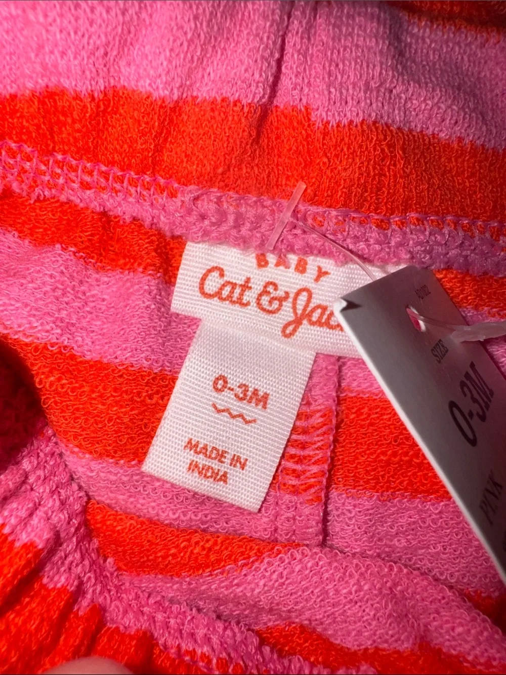 Target Pink and Coral Striped Kids Matching Set